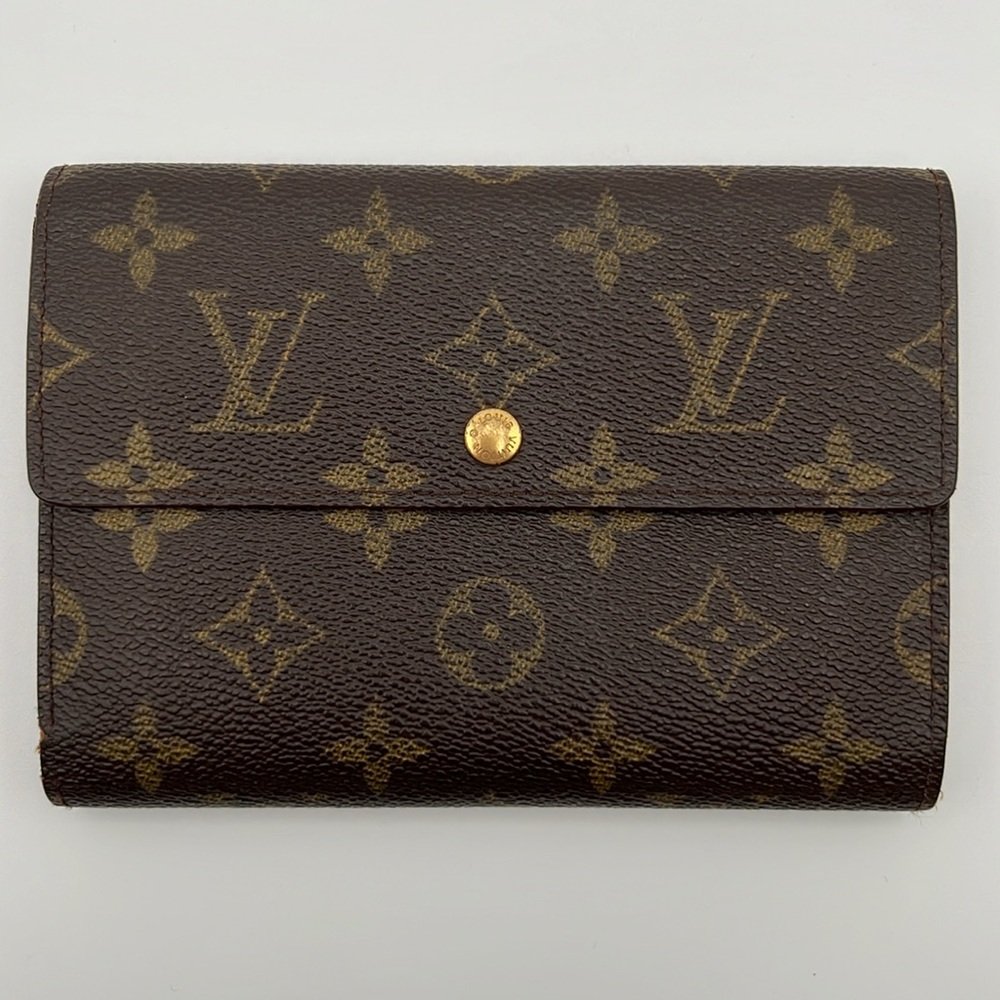 ❌SOLD❌ Louis Vuitton Monogram Porte Tresor Etui Bifold Wallet (3)